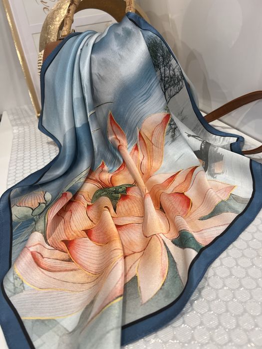 Jedwabna apaszka 100% silk