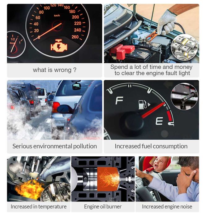 Launch Creader 300 Pełna diagnostyka obd2 Skaner diagnostyczny