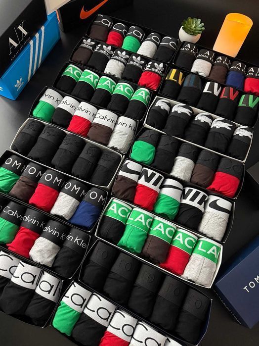 Чоловічі боксери CK серія Modern Black. Мужские трусы