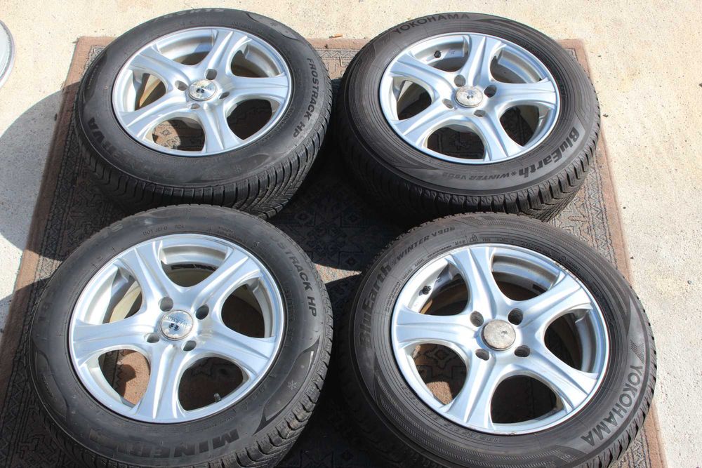 Jantes Originais Aversus 15 4x108 6.5 ET25 + Pneus 185/65/15