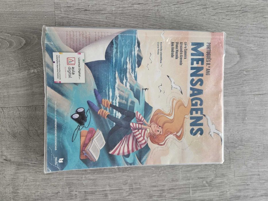 Conjunto Mensagens 8.º Ano — Português: Manual + Caderno de Atividades