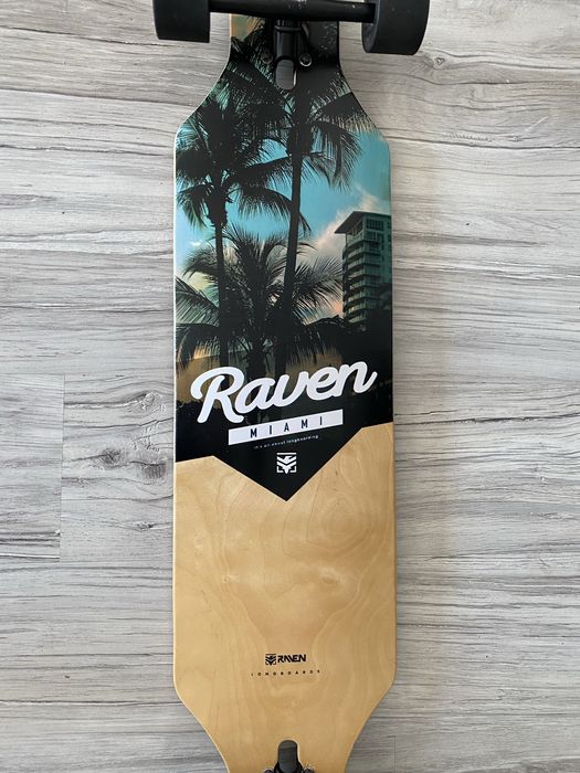 Deskorolka longboard mało używana z decathlonu