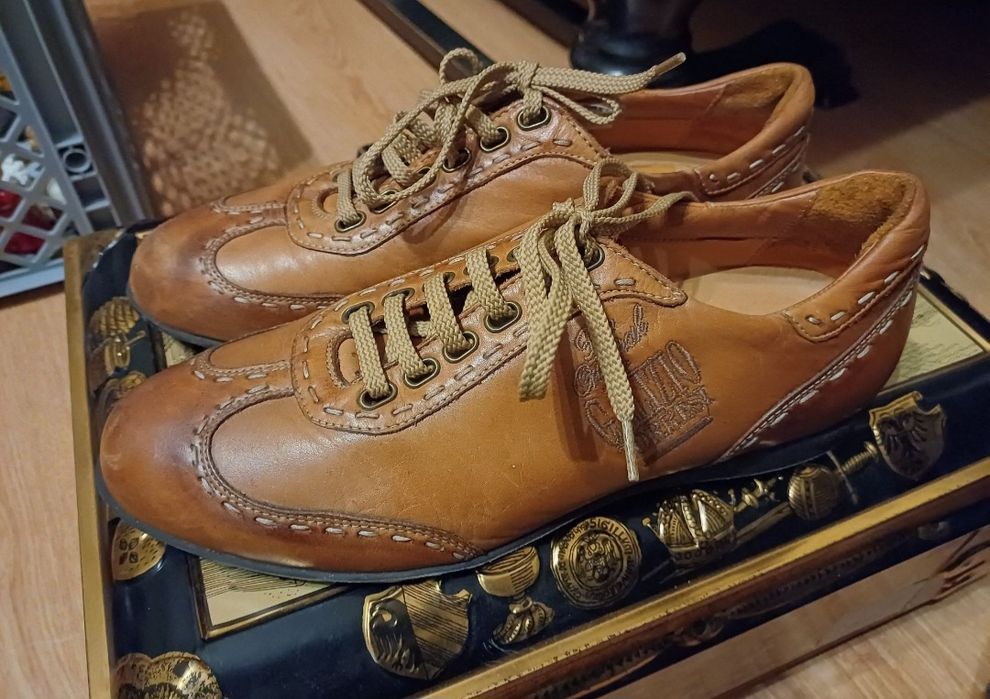 Buty wloskie skóra Galizio Torresi rozm.40