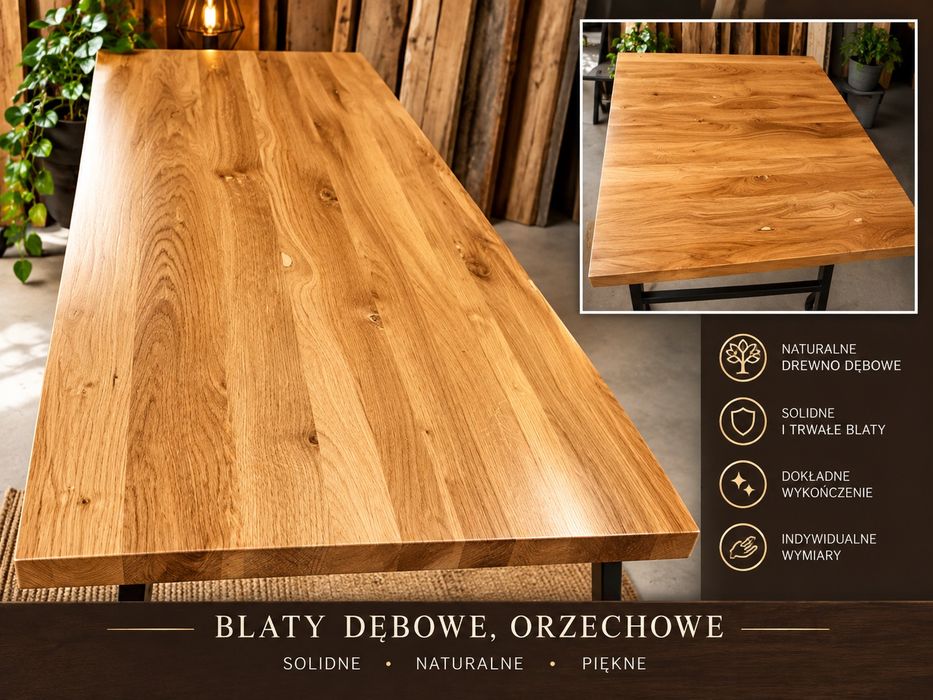 Blaty trepy dębowe jesion orzech