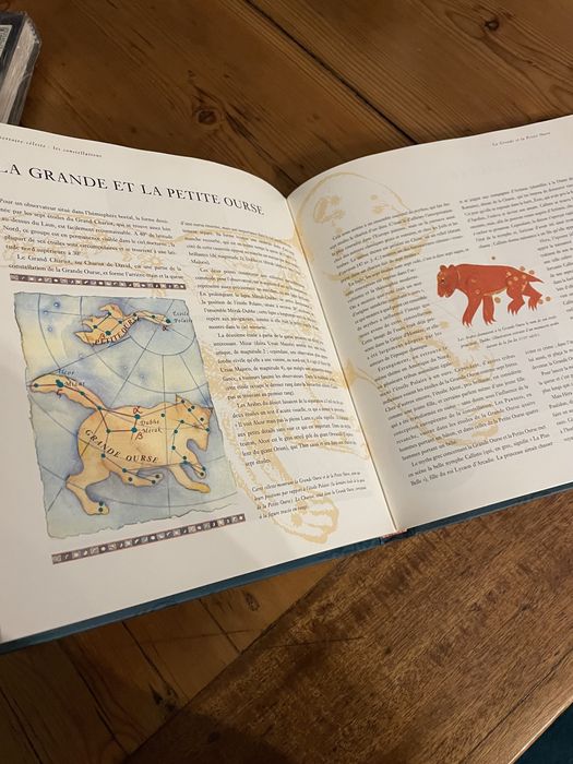 Livro Le langage secret des etoiles et des planetes.