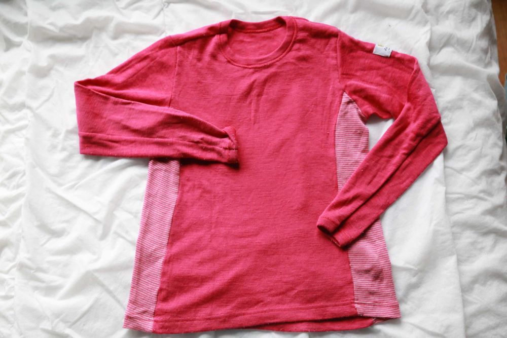 JANUS rozm 128/134cm 100% merino termiczna wełna na sanki narty zima