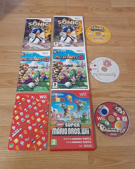 Jogos Originais Wii Nintendo Wii U