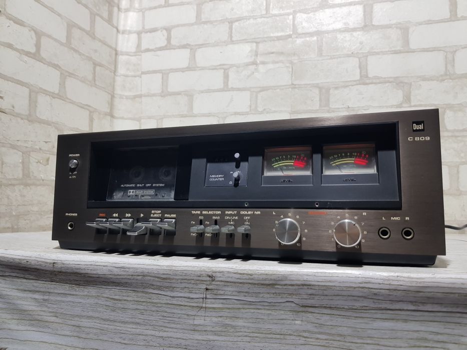 Стерео касетна дека DUAL C809 +1, б/у з Німеччини