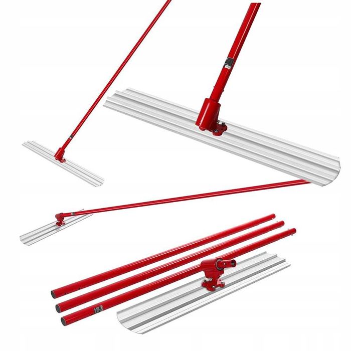 Ręczna listwa do betonu paca 120cm sztyca 540cm łata do wygładzania