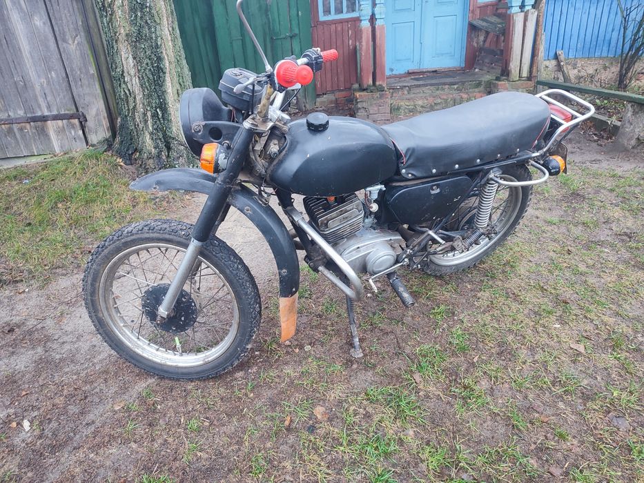 Продам мотоцикл Минск 3.11212 12В на ходу з додатковим двигуном.