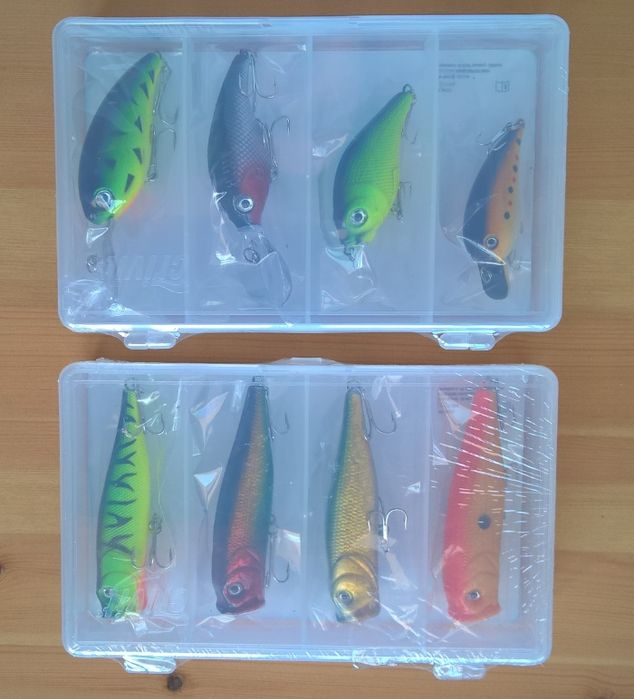 Caixa de iscos para pesca - NOVO e Selado.