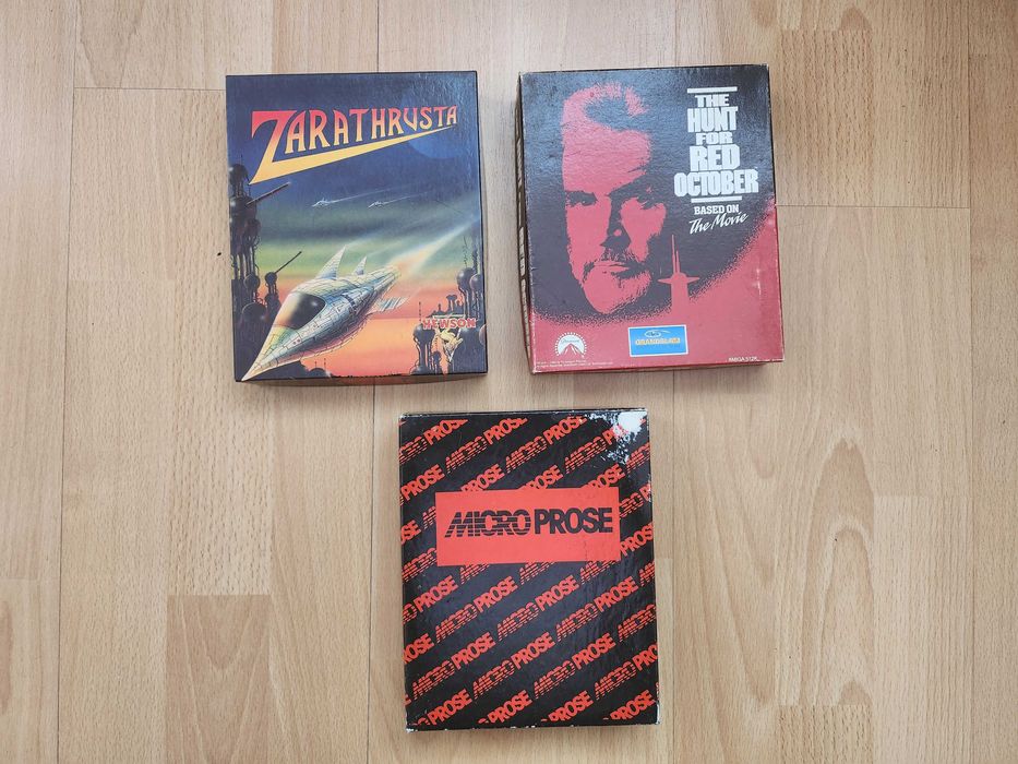 Amiga 500  Commodore  Red October Zarathrusta Pudełka Do Gier