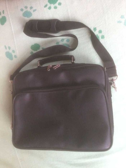 Torba teczka 28x34x5 cm, pokrowiec czarny