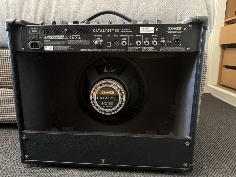 Amplificador de Guitarra Catalyst 100 - Melhor som qualidade preço