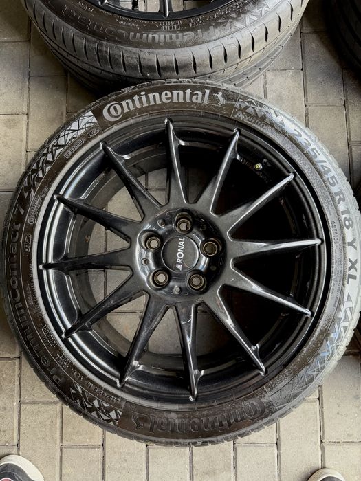 Felgi Ronal 18” + opony Continental