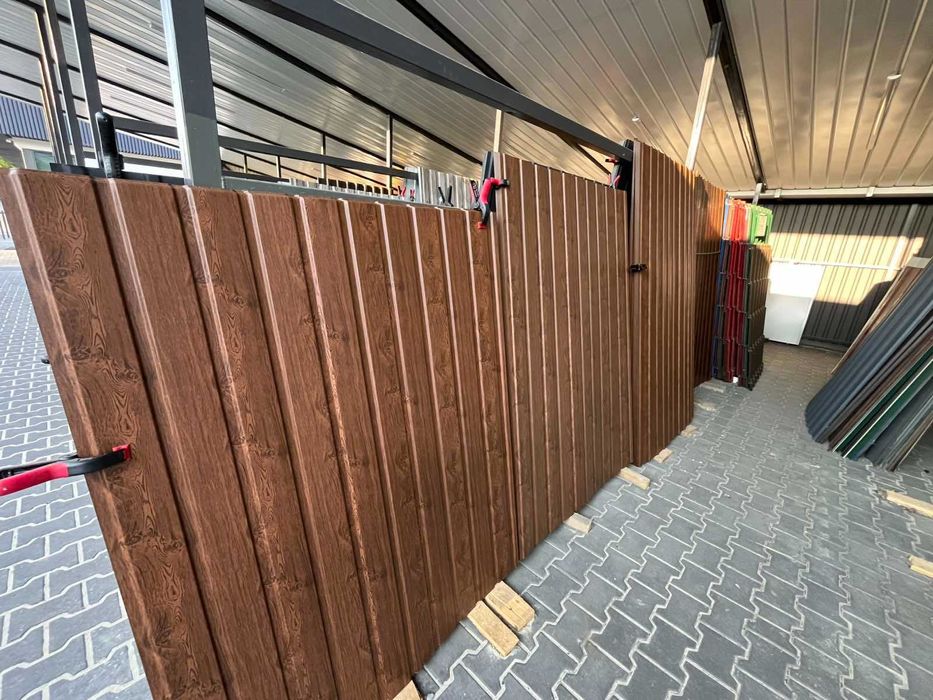 Профлист 3Д малюнком дуже ефектно на паркан обшив титова 1 совхозна 7