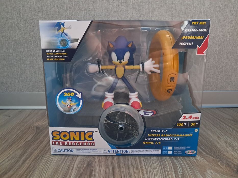 Радіокерована іграшка Sonic  (Сонік на колесі)
