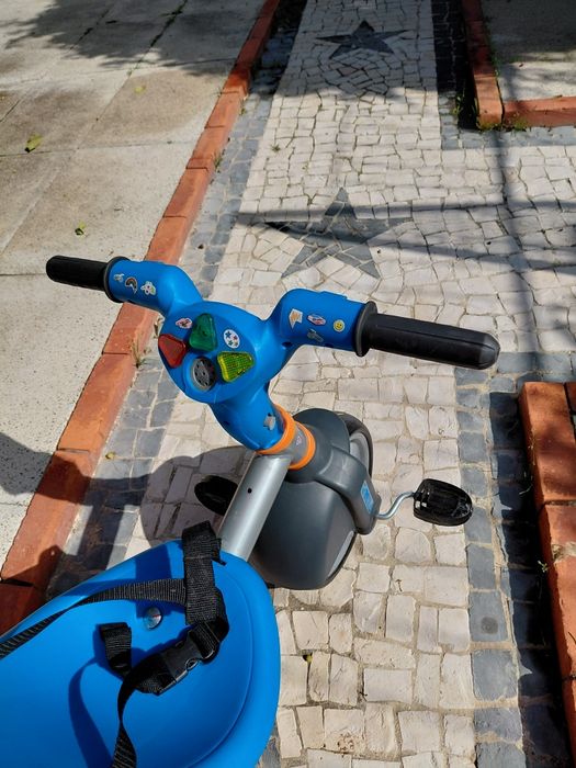 Triciclo Evolutivo Baby Plus Music Azul FEBER
