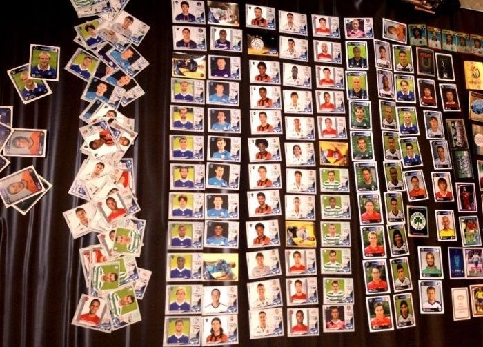Наклейка футбольная Panini.