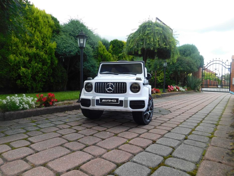 MEGAAUTKA.PL Samochód dla dzieci na akumulator Mercedes G63 AMG auto