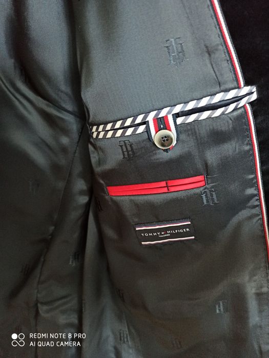 Tommy Hilfiger roz.50 Slim Fit Nowa! Oryginalna! Aksamit! 100% bawełna