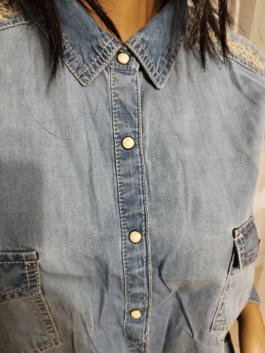 Koszula a'la jeans roz.46 C&A