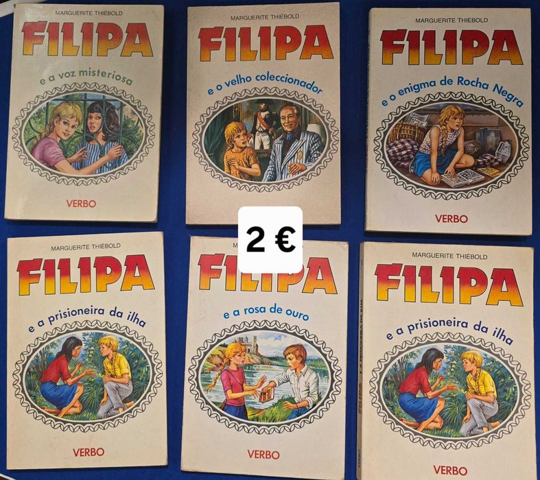 Livros - Coleção Filipa