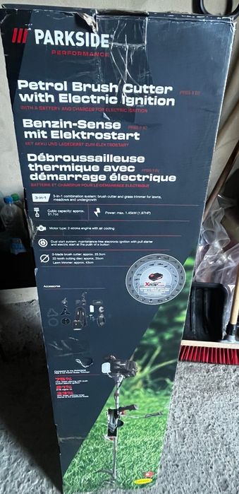 Бензо електро трімер