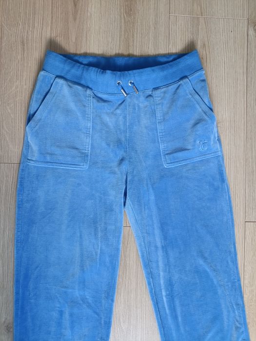 Spodnie dresowe Juicy Couture piękny niebieski