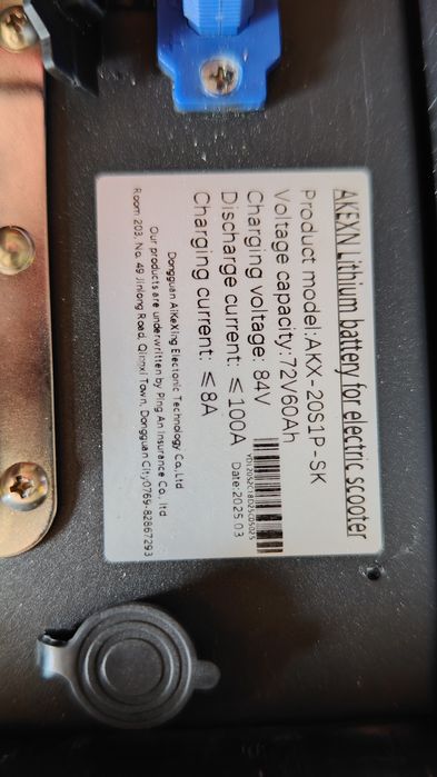 Molo 5 електричний скутер 72v60ah малий та потужний