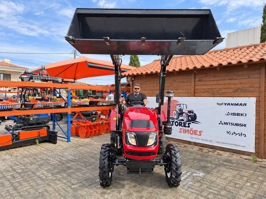 TRATOR TRS 504 – 50 CV COM CARREGADOR FRONTAL | FORÇA E VERSATILIDADE