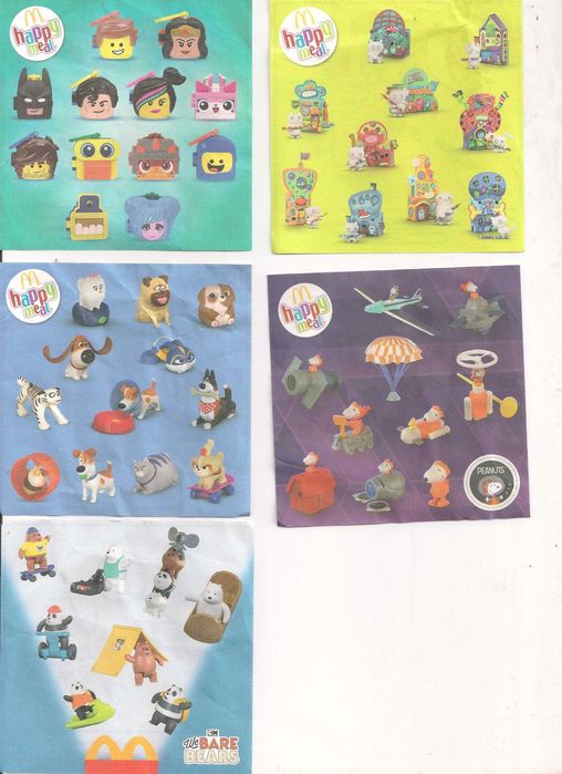 VENDO BRINQUEDOS MCDONALDS