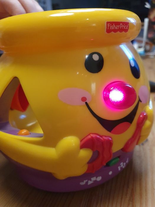 Fisher-Price, Garnuszek na klocuszek, zabawka edukacyjna