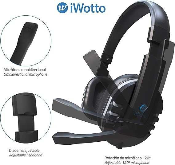 Fones com micro iWotto para Jogos