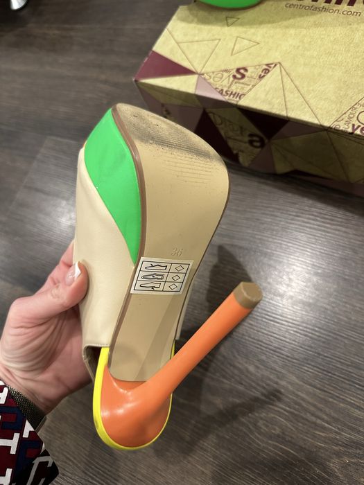 Туфлі Centro кольорові