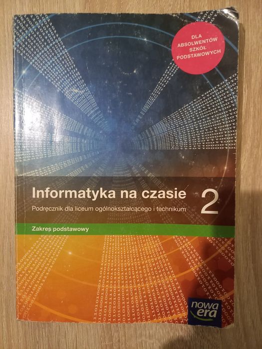 Podręcznik informatyka na czasie 2 zakres podstawowy