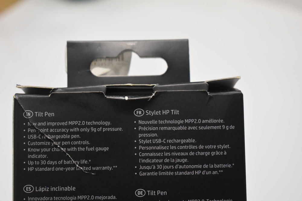 Caneta Recarregável HP Tilt Pen MPP 2.0 - Preto (NOVO)