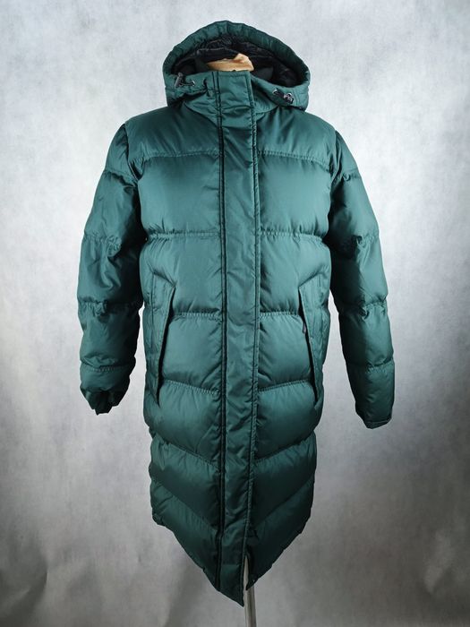 Ciepły długi płaszcz Selected Femme zielony zimowy XS/S/M