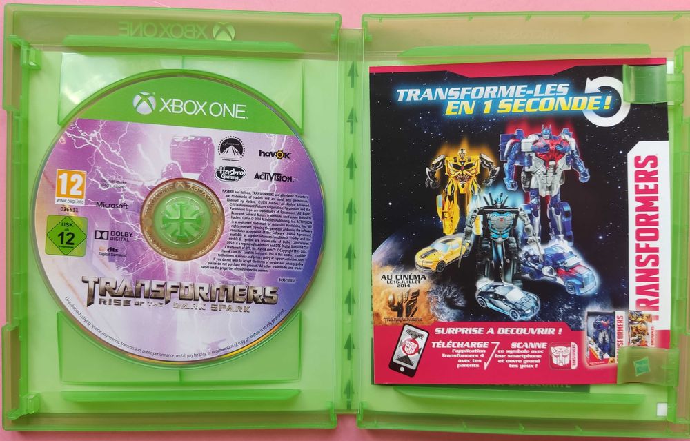 Transformers: Rise of the Dark Spark | Xbox One | rzadka gra
