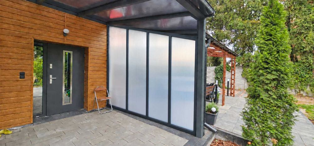 Pergola aluminiowa 4x3 zadaszenie tarasu | Łomianki Dolne