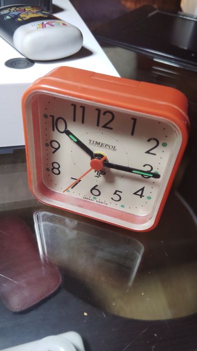 Budzik PRL KULTOWY  timepol Japan kolekcja