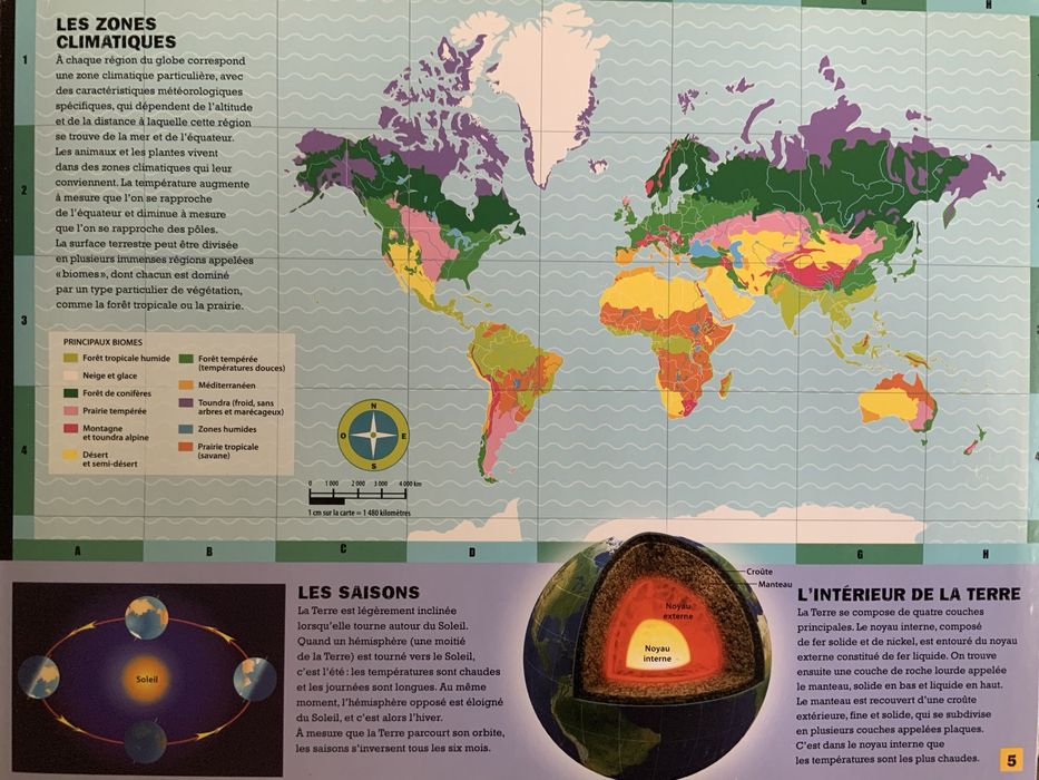 Atlas du Monde | Français | 5 cartes animées
