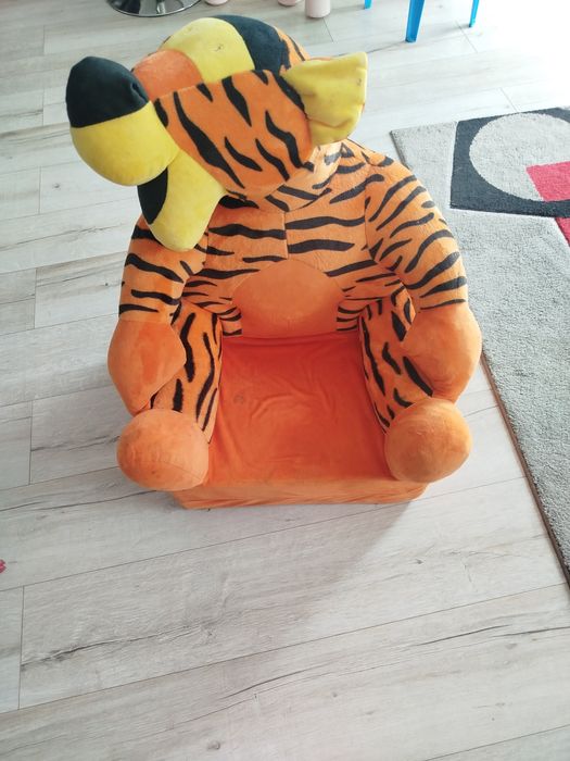 Fotel tygrysek dla maluchów