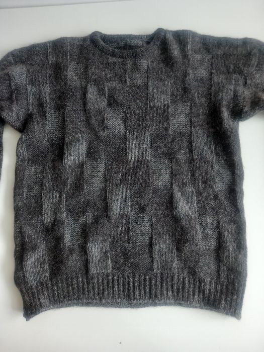 sweter męski wełniany
