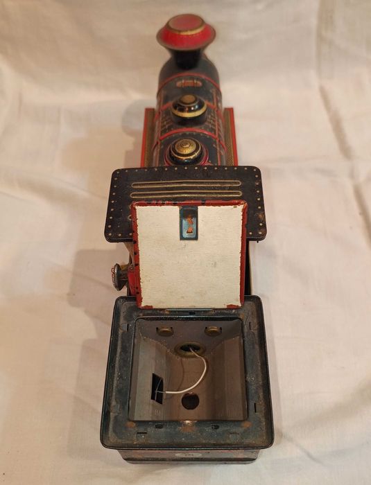 Brinquedos Vintage Chapa Comboio Camião Reboque