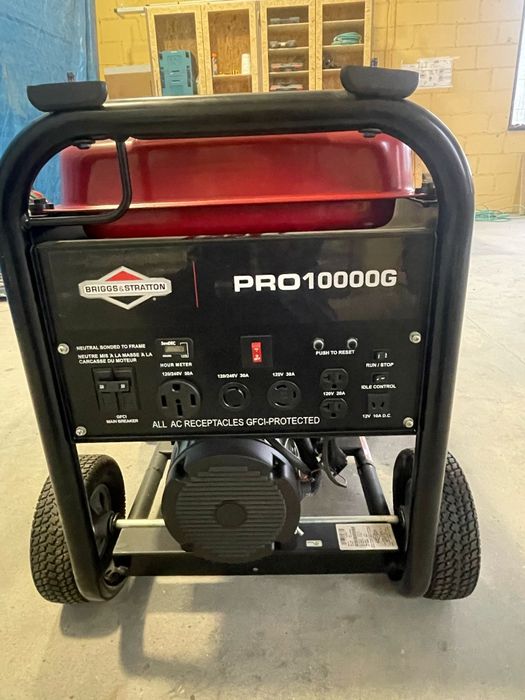 Agregat prądotwórczy 10kW Briggs&stratton pro10000g Vanguard v-twin 18