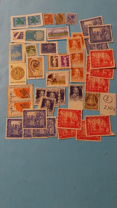 Selos Estrangeiros déc 1900- Vários