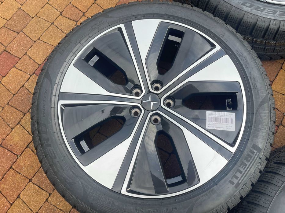 3948. Koła zimowe Polestar 2 Volvo nowe oryginalne 5x108 245/45/19 24r