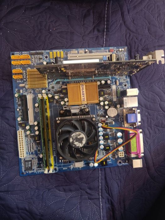 Плата с Sempron + RAM+ GPU