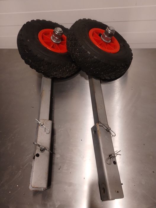 Kółka slipowe do łódki